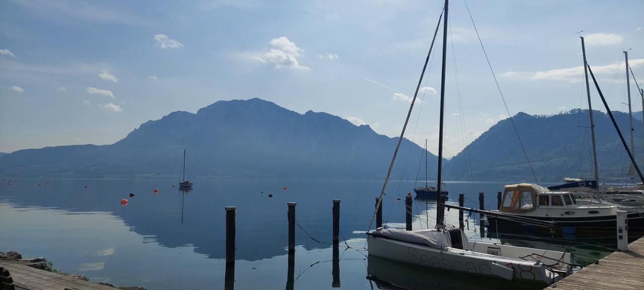 Ferienhaus Goldener Anker อุนเทอาค อัม อัทเทอร์ซี ภายนอก รูปภาพ