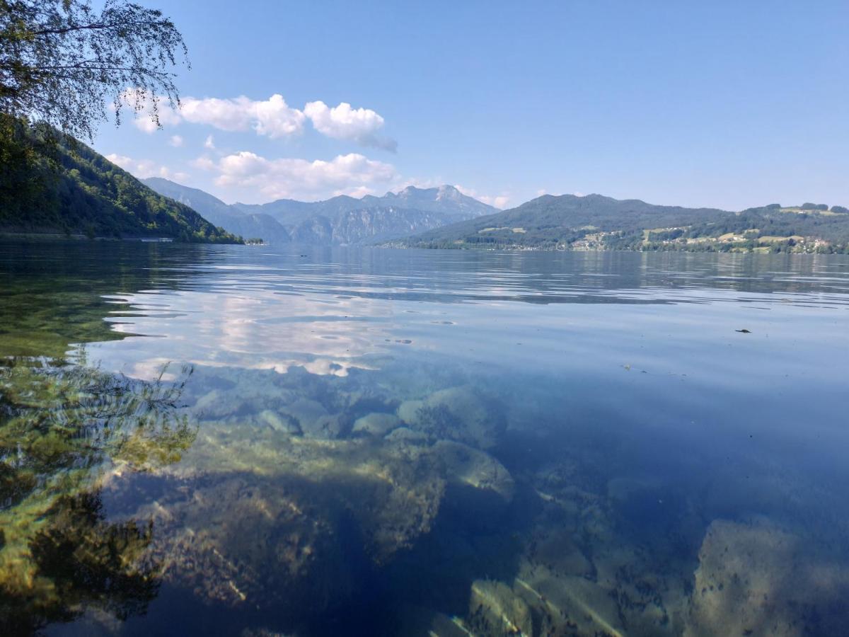 Ferienhaus Goldener Anker อุนเทอาค อัม อัทเทอร์ซี ภายนอก รูปภาพ