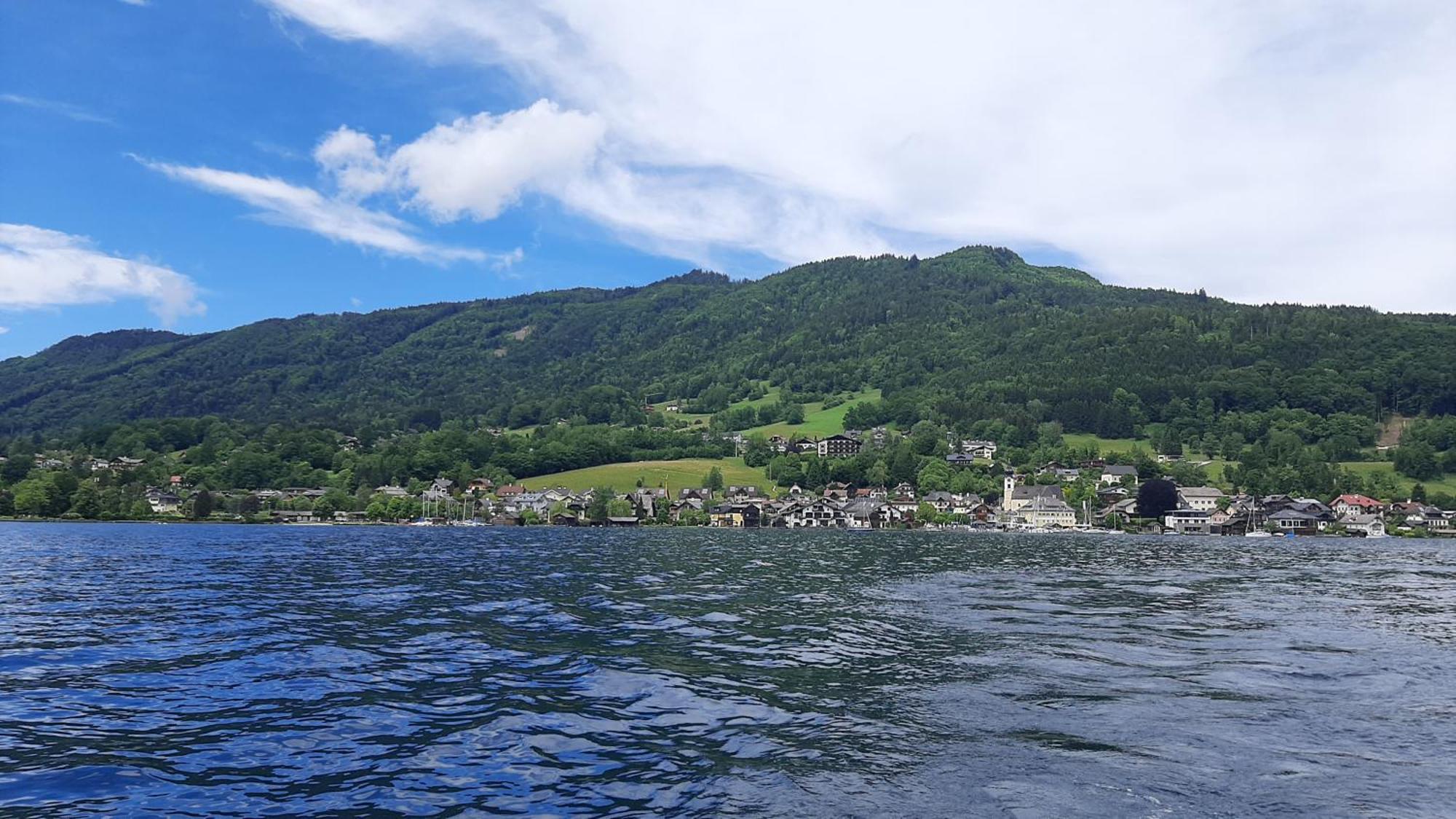 Ferienhaus Goldener Anker อุนเทอาค อัม อัทเทอร์ซี ภายนอก รูปภาพ