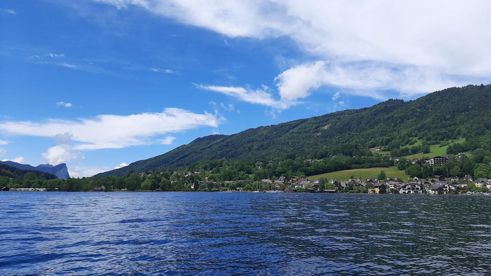 Ferienhaus Goldener Anker อุนเทอาค อัม อัทเทอร์ซี ภายนอก รูปภาพ